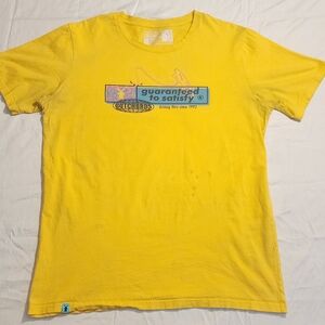 Two yellow medium/large Dutch Bros t-shirt